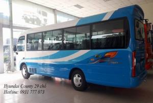 Giá xe Hyundai County 29 chỗ - Hyundai Đô Thành - Hỗ trợ giao xe trong vòng 5 ngày.