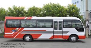 Hyundai County 29 chỗ nhập khẩu, chỉ cần trả trước 200 triệu, giao xe trong vòng 5 ngày