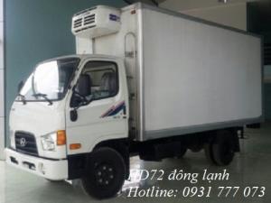 Xe tải Hyundai HD72 Đông Lạnh - Hỗ trợ vay trả góp lãi suất thấp.
