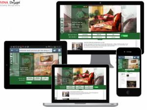 VINADESIGN Thiết kế website cho Công Ty Cổ phần Quản lý Bất động sản Bình Minh - binhminh-land.com