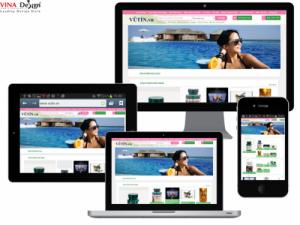 VINADESIGN Thiết kế website Công ty TNHH Thương mại Vũ Tín - VuTin.vn