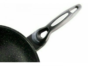 Chảo siêu bền đá sâu 26cm SBDS26 (Đen)