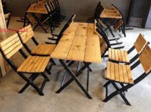 Công Ty - Bàn ghế gỗ cho quán nhậu bình dân,vỉa hè..
