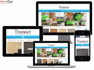 VINADESIGN Thiết kế website cho Sàn gỗ Thái Việt - SanGo.info