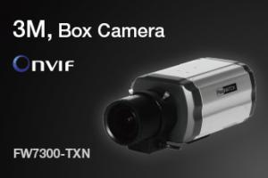 FW7300-TXN   Camera IP 3M Box Iris Lens FlexWATCH