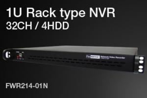 FWR214-01N NVR rack-mount 1U 32CH/4HDD FlexWATCH