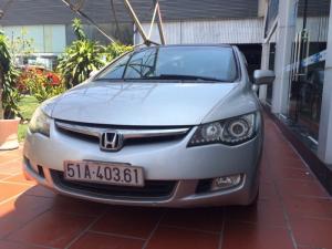 Bán Honda Civic 1.8 AT sx 2008 màu bạc