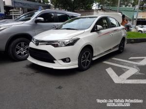 Ưu đãi Toyota Vios 1.5G TRD 2017 Số Tự Động màu Trắng. Nhận Xe Chỉ Cần 100Tr. Trả 10,6tr/tháng Trong 7 Năm