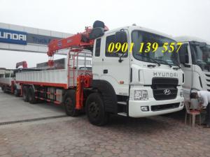 Hyundai HD320 gắn cẩu kanglim 10 tấn 5 khúc hỗ trợ vay vốn.