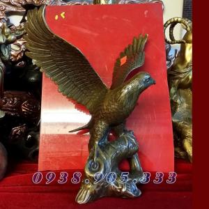 Tượng đại bàng bằng đồng giả cổ cao 20cm