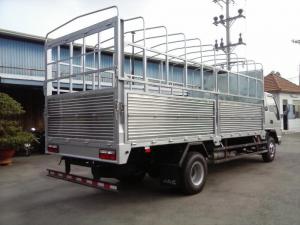 Bán xe tải jac 7.25 tấn thùng mui bạt thùng 5m7 , xe tải công nghệ faw máy xanh mạnh mẽ .