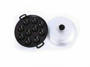 Bộ 2 khuôn đổ bánh khọt 2 quai 10 lỗ