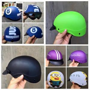 Đặt mũ bảo hiểm theo yêu cầu, in logo lên mũ bảo hiểm theo yêu cầu