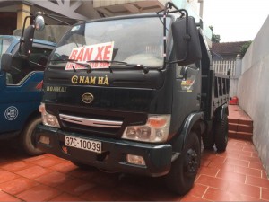 Bán xe tải ben hoa mai đời 2014 trọng tải 1,8 tấn xe ben tự đổ 1 cầu