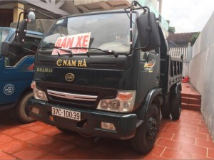 Bán xe tải ben hoa mai đời 2014 trọng tải 1,8 tấn xe ben tự đổ 1 cầu