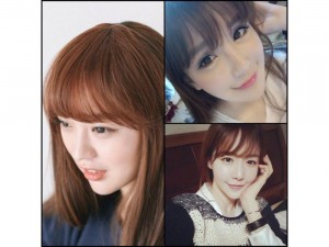 Kẹp tóc mái thưa