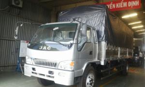 Xe tải jac 6t4. khuyến mãi 100% thuế trước bạ, tặng máy lạnh, hỗ trợ vay ngân hàng