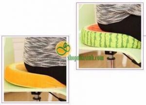 Đệm Ngồi Gối Ôm 3D Hình Trái Cây