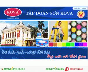 Phan gia phúc bán sơn nước KOVA bóng K871 giá rẻ nhất Long An