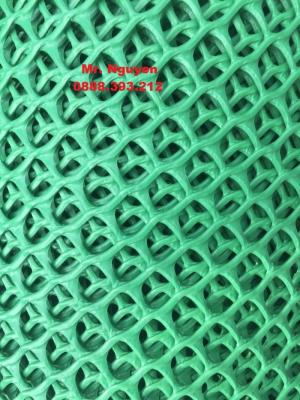 Lưới nhựa cứng, mắt cáo kích thước mắt từ 1x1cm đến 3x3cm.
Khổ lưới tùy theo mục đích của quý khách chúng tôi sẽ sản xuất theo yêu cầu
