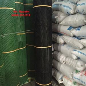 Lưới nhựa cứng, lưới nhựa mắt cáo có các màu Xanh, Đen, Trắng