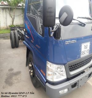 Xe tải Hyundai IZ49 2,5 tấn, hỗ trợ trả góp lãi suất thấp - Hotline: 0931777073 (24/24)