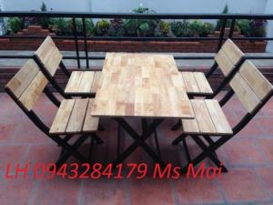 Bán bàn ghế dùng cho nhà hàng, quán ăn,cafe...