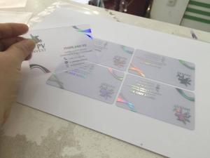 In Kỹ Thuật Số thực hiện đơn hàng in card visit nhựa trong suốt với mọi số lượng đặt in