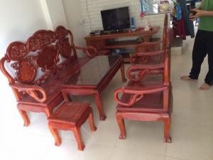 Bộ Bàn Ghế Guột Gỗ Gụ