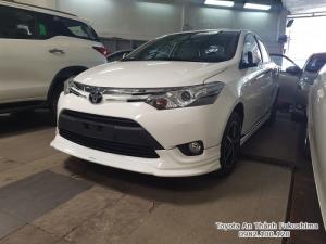 Khuyến Mãi Trước Bạ Vios G TRD 2018 màu Trắng Số Tự Động. Mua Trả Góp Chỉ 100Tr. Trả 9,7tr/tháng