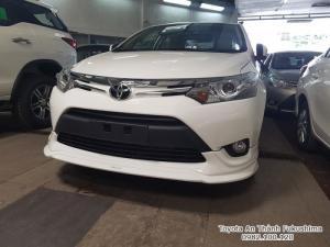 Khuyến Mãi Trước Bạ Vios G TRD 2018 màu Trắng Số Tự Động. Mua Trả Góp Chỉ 100Tr. Trả 9,7tr/tháng