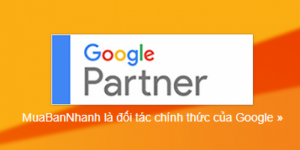 Mua Bán Nhanh là đối tác chính thức của Google