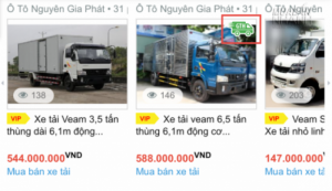 Vị Trí Hiển Thị Ưu Tiên Khi Là Tài Khoản Thành Viên VIP 3