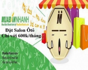 Bạn kinh doanh xe ô tô,muốn sở hữu một tài khoản Salon Ô tô, trên Mua Bán nhanh