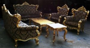 sofa gỗ cổ điển