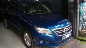 Bán Xe Volkswagen Tiguan 2.0TSI Đời 2010, màu xanh, Nhập Khẩu Đức