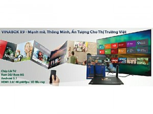 Android Vinabox X9 ram 2G hàng công ty