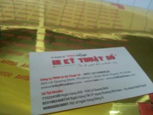 In decal xi bóng, xi vàng giá rẻ TPHCM