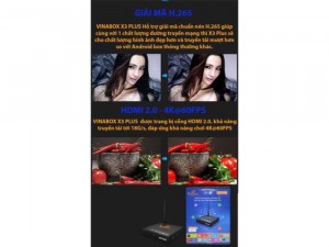 Vinabox x3 plus chạy andoird 6.0 ram 2G