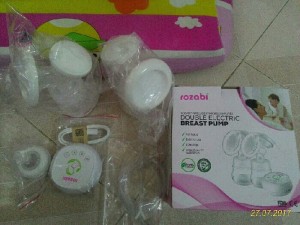 Máy hút sữa điện đôi Rozabi