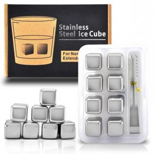 Đá làm lạnh không tan - Stainless Steel Ice Cubes set 8