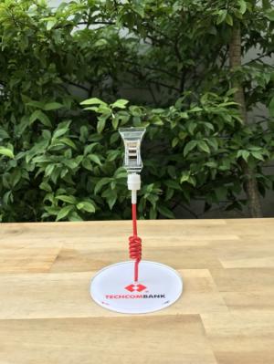 wobbler để bàn, wobbler để bàn đế mica,wobbler để bàn đế nhựa