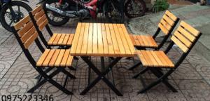Ghế Gỗ Chân Sắt Cần Thanh Lý Gấp Hồ Chí Minh giá cực rẻ