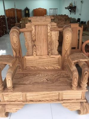 Bộ Bàn Ghế Giả Cổ Tần Thủy Hoàng gỗ mun nam phi tay 12