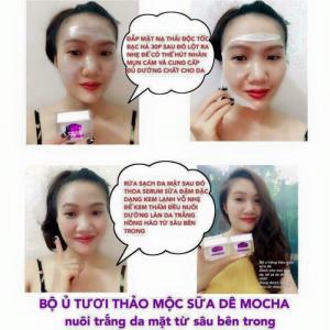 Mỹ Phẩm Mocha Bộ Ủ Tươi Thảo Mộc Sữa Dê