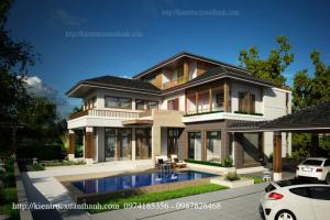 Biệt thự nhà vườn 3 tầng