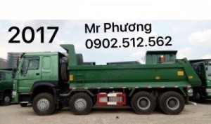 Địa chỉ bán xe ben howo 2017 tại bình phước