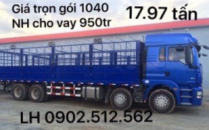 Xe tải 4 chân shacman chi nhánh Long An