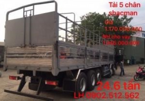 Xe tải 4 chân shacman chi nhánh Long An