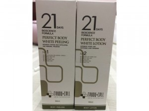 Bộ sản phẩm tắm trắng 21 days Hàn Quốc (100ml)